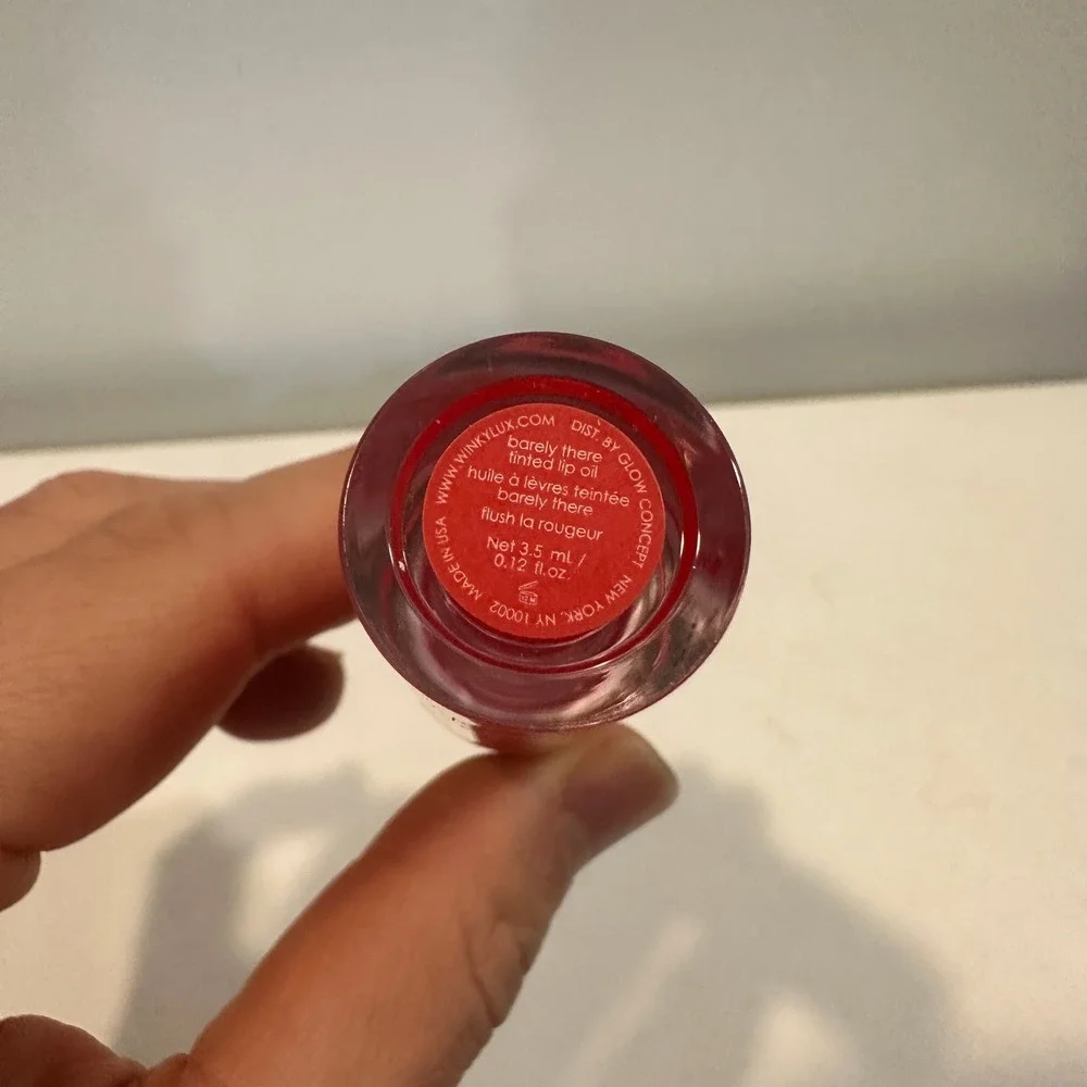 Winky Lux Barely There Tinted Lip Oil Flush‎ Red Orange 3.5ml J2121